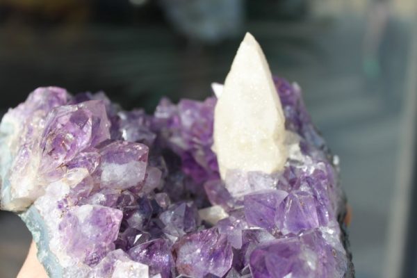 AMETHYST xx mit erstklassigen Calcit Skalenoeder - Image 3