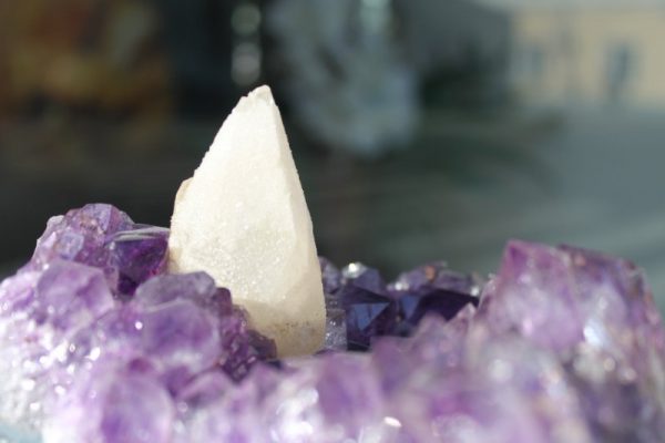 AMETHYST xx mit erstklassigen Calcit Skalenoeder - Image 2
