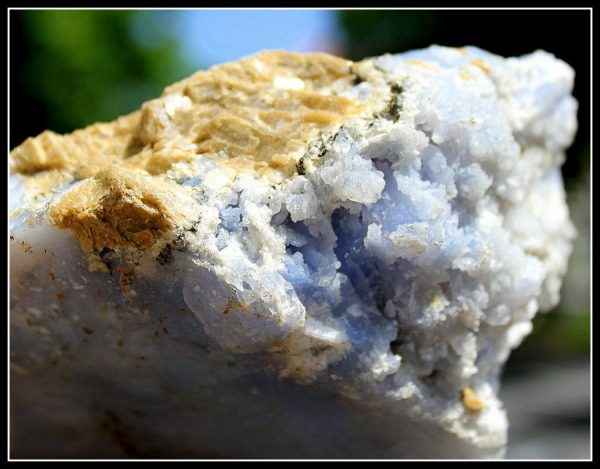 Taubenblauer CHALCEDON - HÜTTENBERG – Bild 2