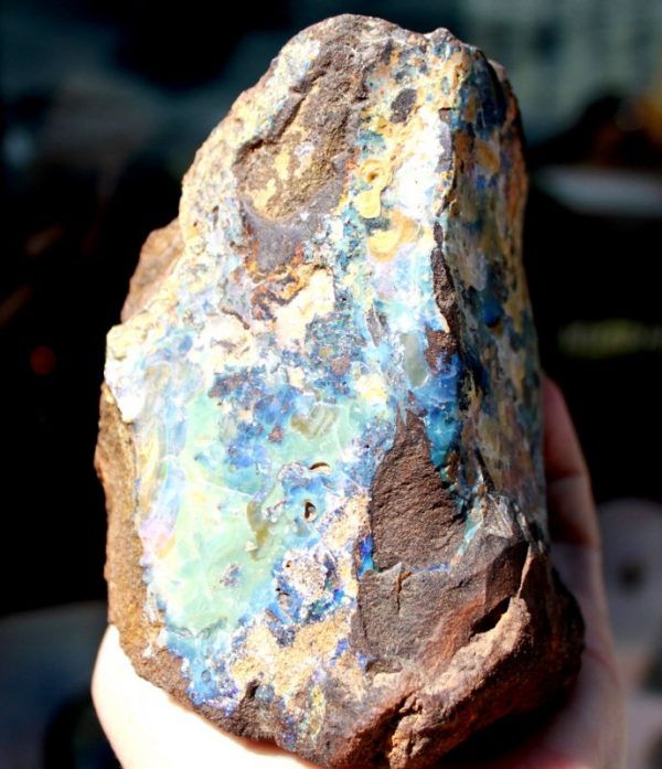 Groﬂer Boulder OPAL - anpoliert – Bild 2