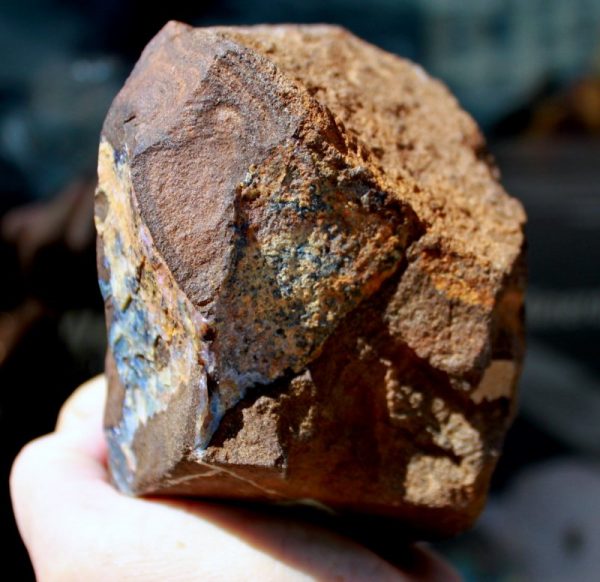 Groﬂer Boulder OPAL - anpoliert – Bild 3