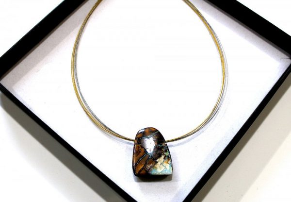 BOULDER OPAL - COLLIER – Bild 2