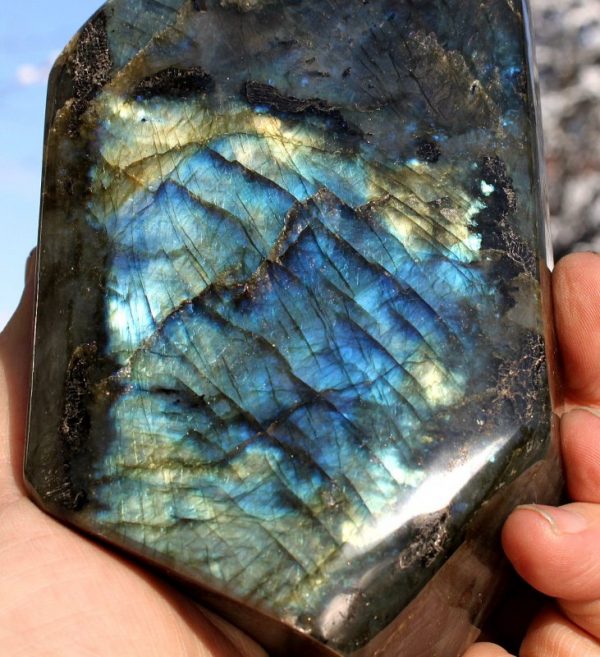 LABRADORIT  AAA - Madagaskar – Bild 3