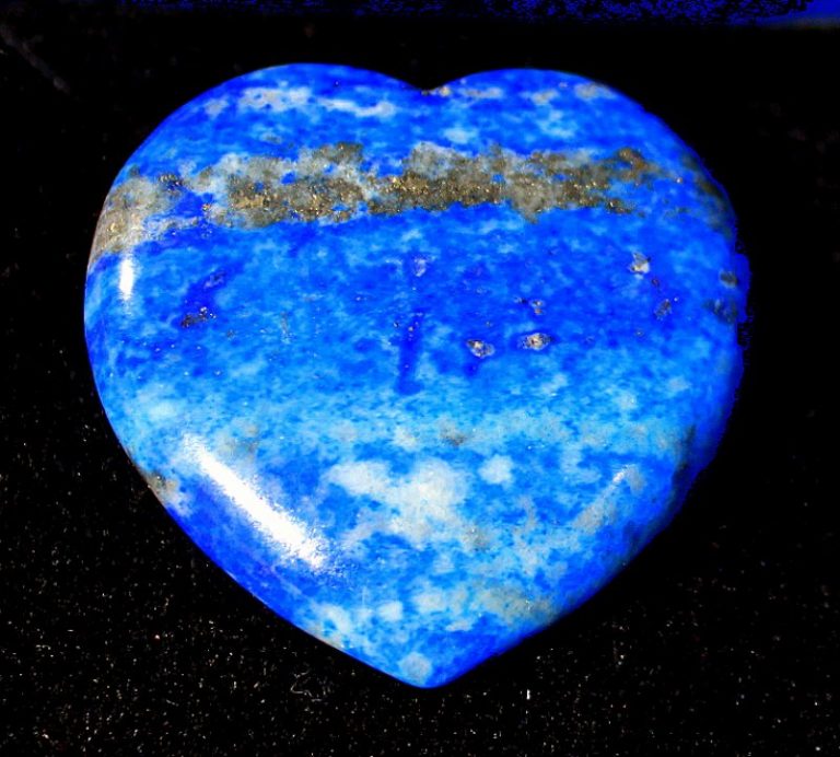 LAPISLAZULI Herz poliert