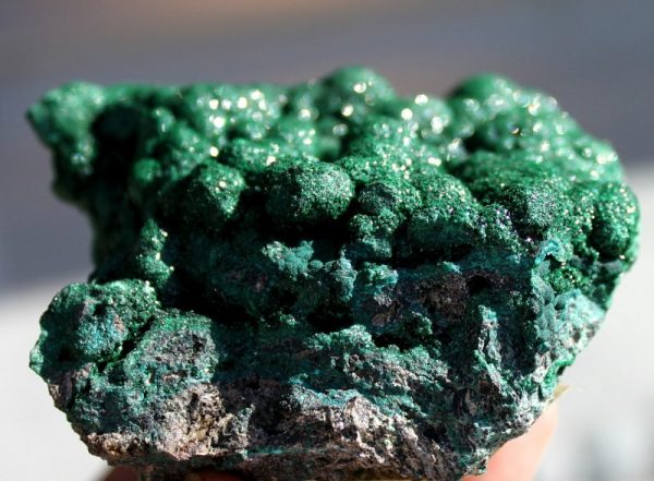 Botroidal Malachit - Kongo – Bild 2