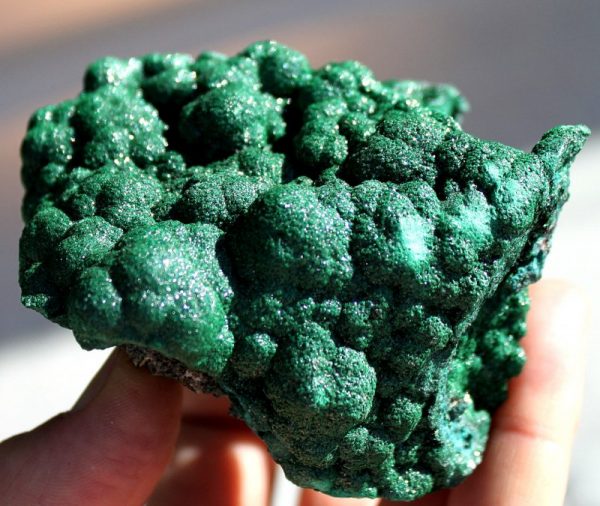 Botroidal Malachit - Kongo – Bild 3