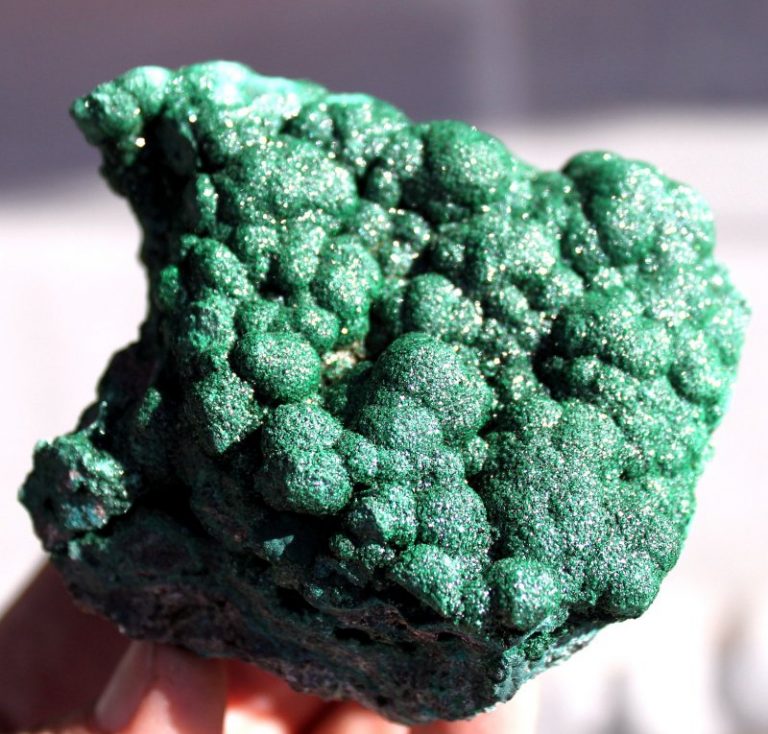 Botroidal Malachit - Kongo