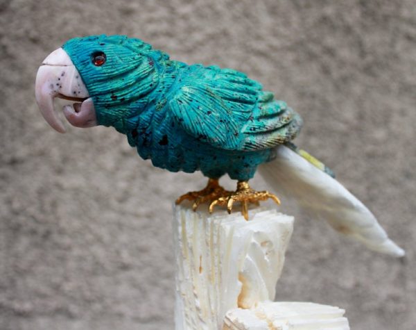DS - 056 - Handgeschnitzte VÖGEL - Image 3