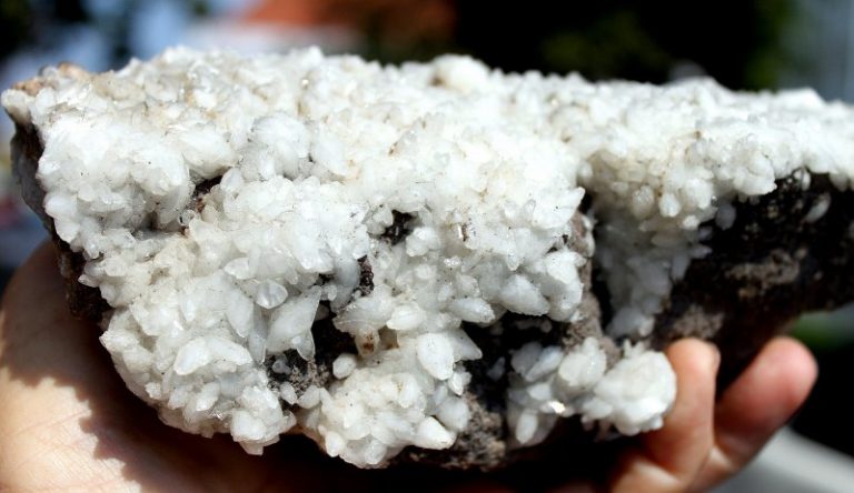 CALCIT xx - Zinkblende xx . BLEIBERG
