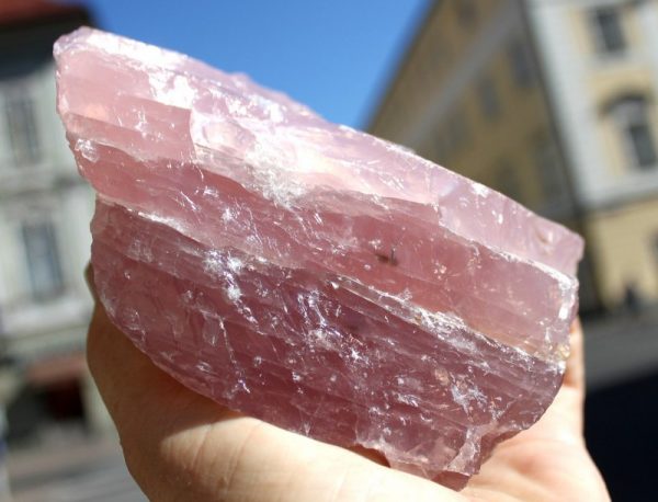 Madagaskar ROSENQUARZ  AA Qualität - Image 2