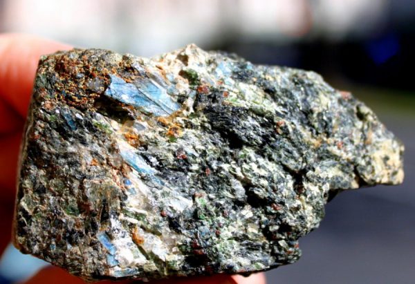 Blaue DISTHENE in EKLOGIT - 画像3