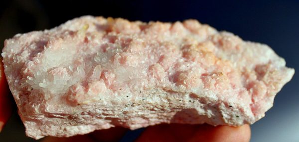 RHODOCHROSIT auf Quarz – Bild 2