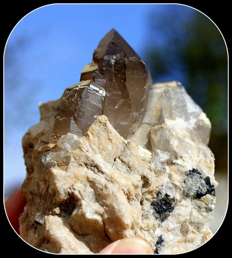 RAUCHQUARZ Stufe - HIMALAYA