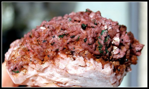 Malachit xx auf SCHWERSPAT xx – Bild 2