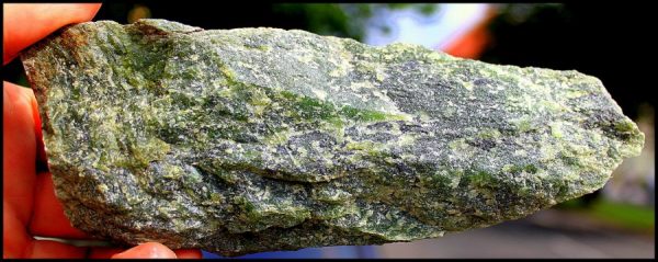 Echte JADE - ROHSTEIN - CANADA – Bild 2