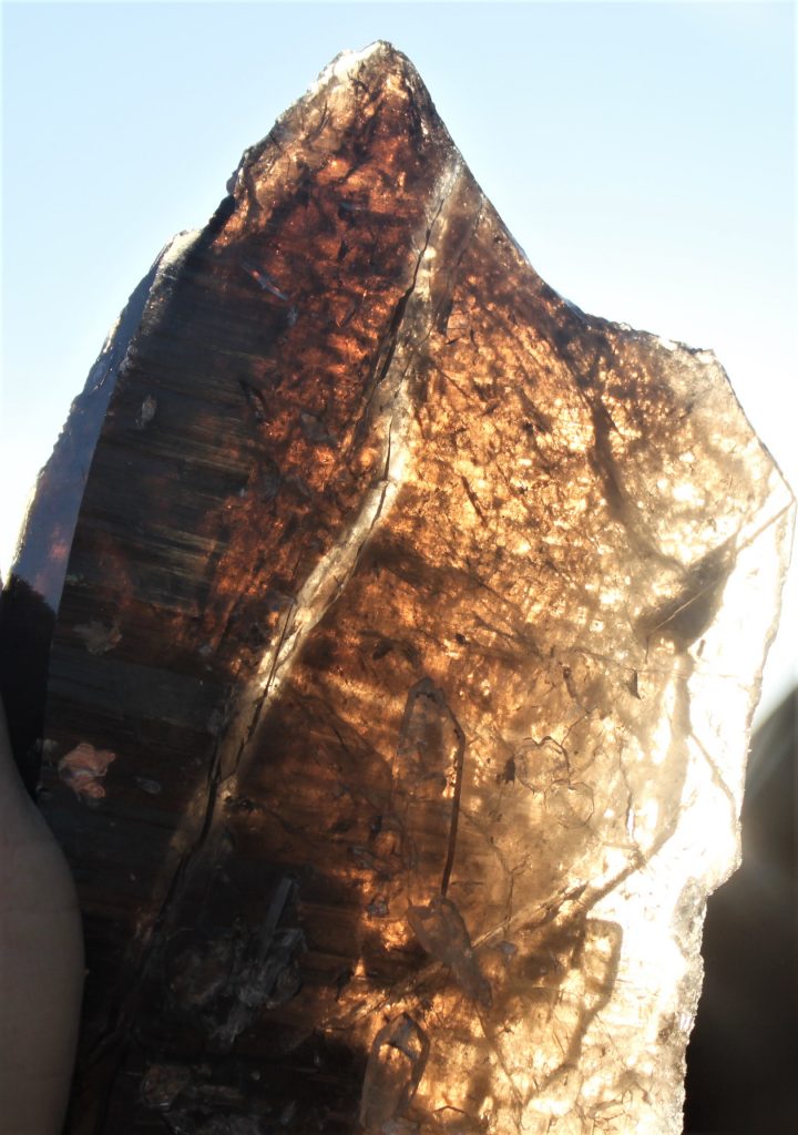 Diamantina - Morion/ Rauchquarz xx