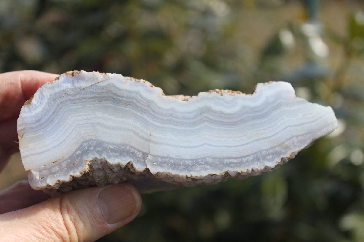 Blauer Lagen Chalcedon - Namibia