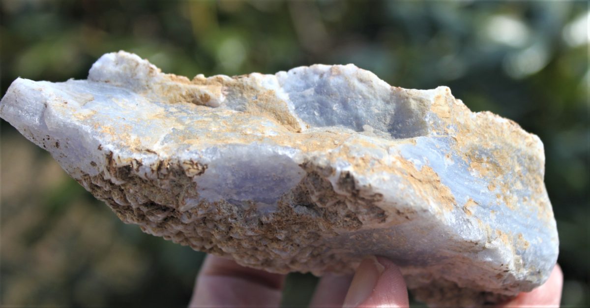 Blauer Lagen Chalcedon - Namibia