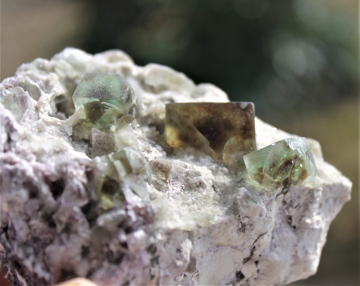 Seltene FLUORIT xx - Weardale - England