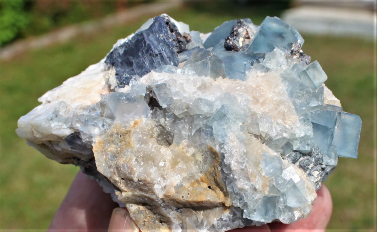 Blaue Fluorite xx - Bingham