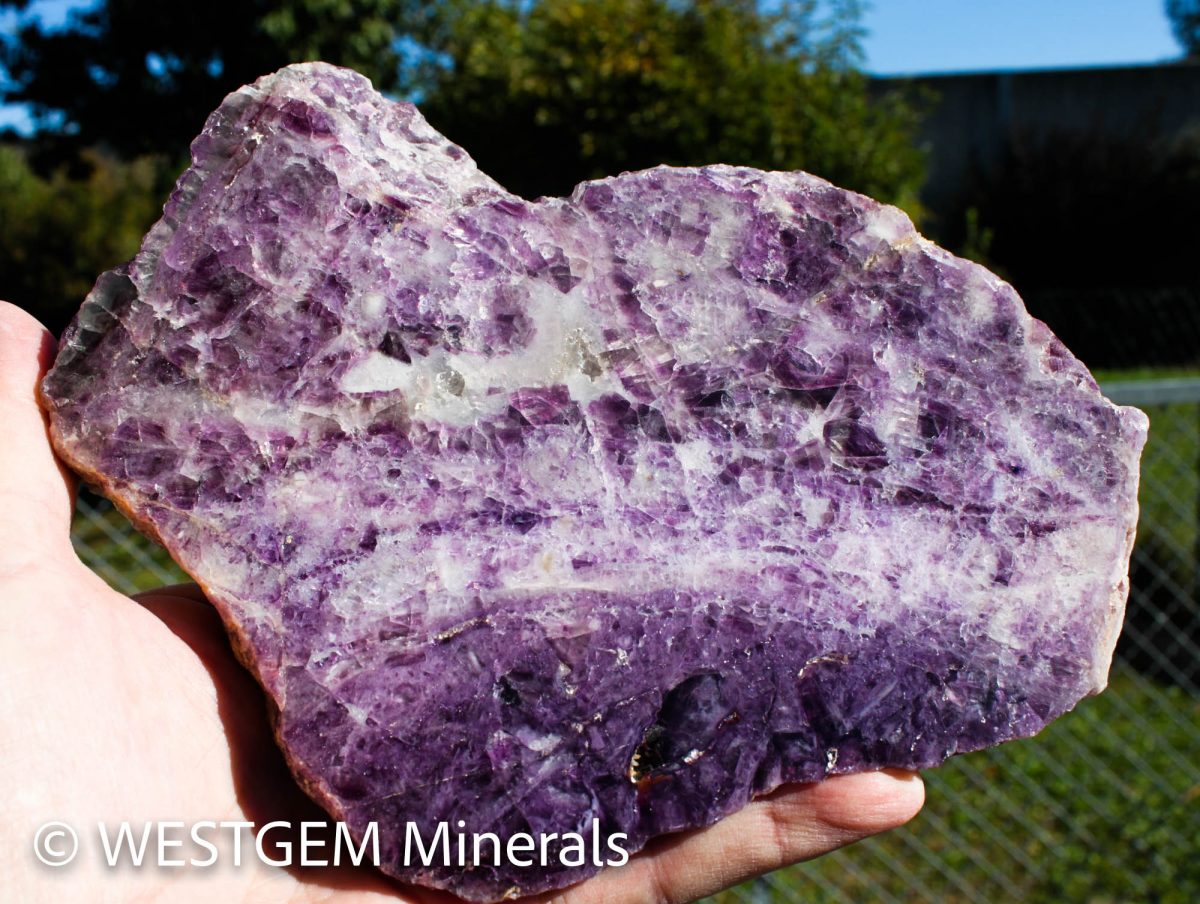 Amethystquarz - Jos Plateau/Nigeria