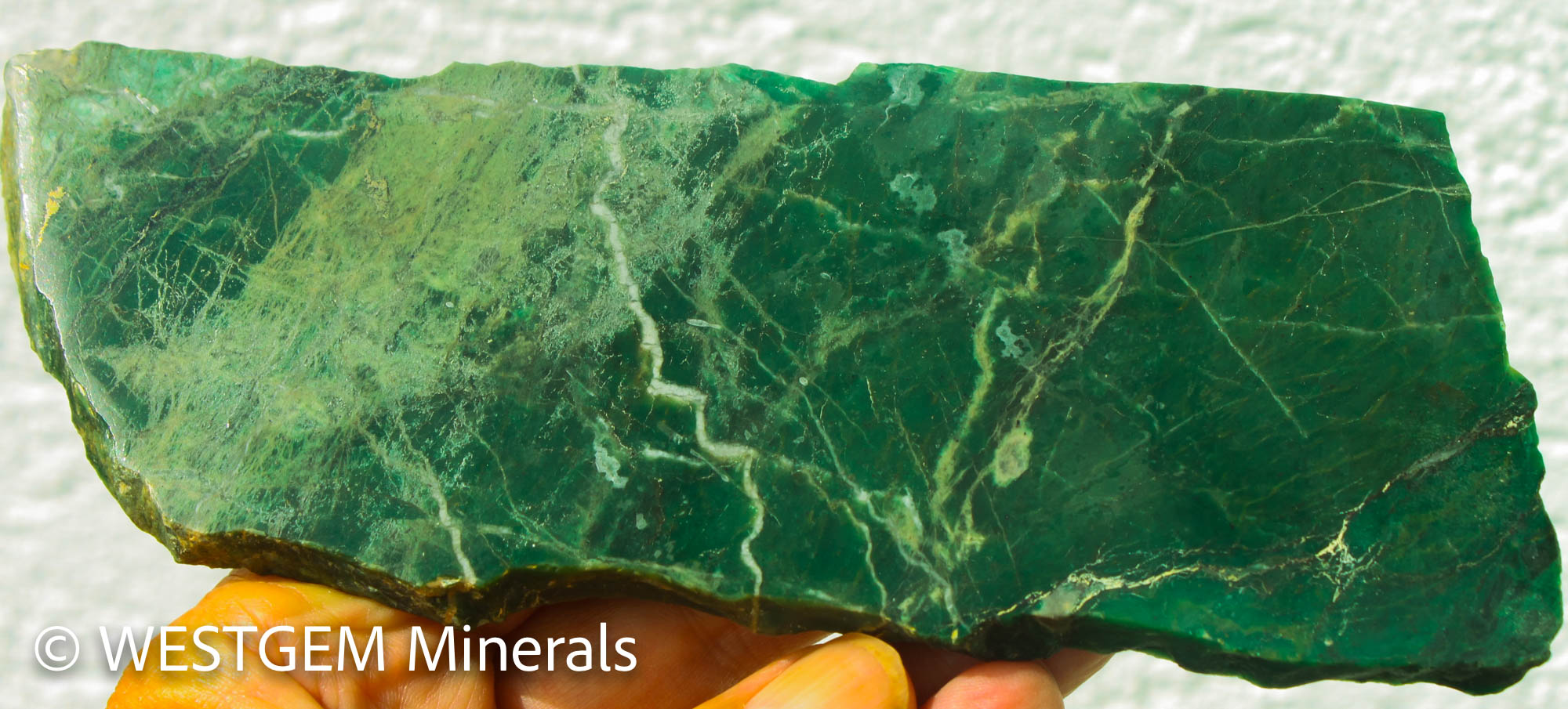 Echte Gr ne JADE Nephrit WESTGEM Minerals